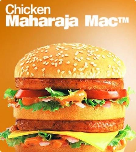 Chicken Maharaja Mac India
