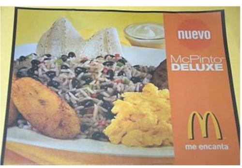 McDonald’s McPinto Costa Rica