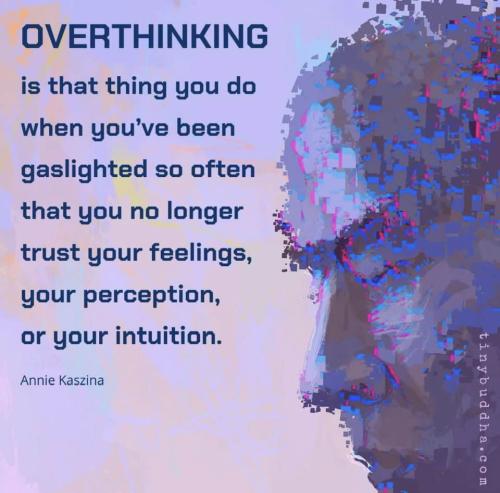 Overthinking 1