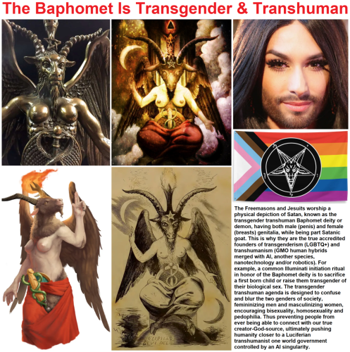 The Baphomet Is Transgender & Transhuman