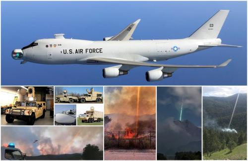 Directed Energy Weapons (DEW) Collage
