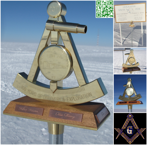Freemasonic Symbolism At Amundsen-Scott South Pole Station Antarctica