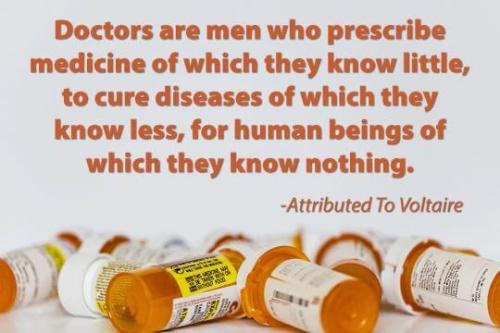 Voltaire on medicine
