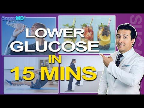 GlucoBerry lower glucose blood sugar in 15 minutes