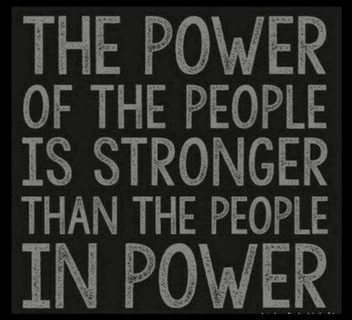 Power of People in power